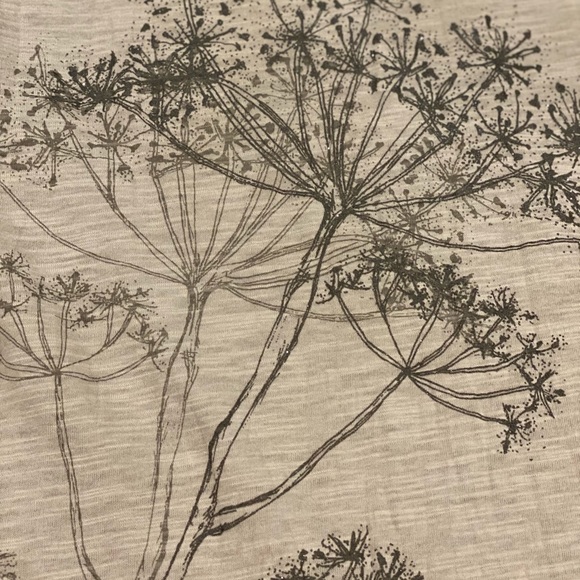 Women’s flowy dress size M, developed in Paris with flower design, grey - Picture 5 of 7